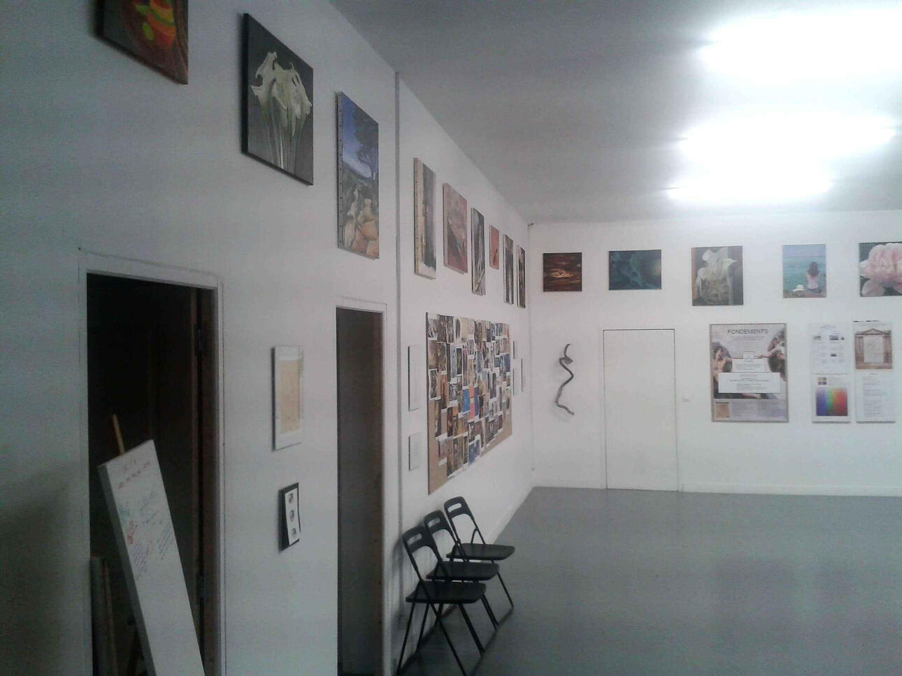exposition vernissage bollene adp nuances chromatiques cours peinture artistes art culture