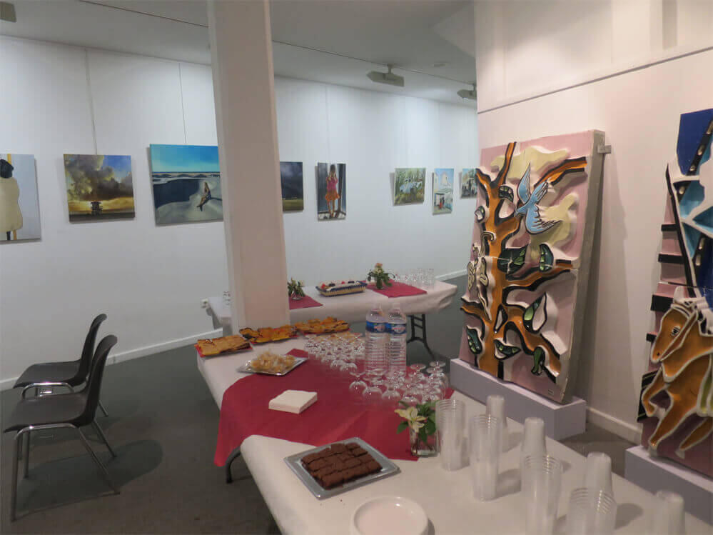 exposition espace Ripert bollene adp nuances chromatiques cours peinture dessin artistes ateliers art