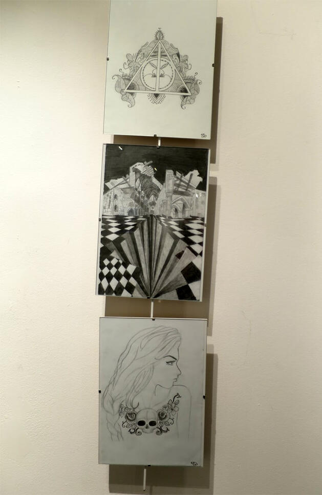 Emilie rohou art artiste dessin peinture